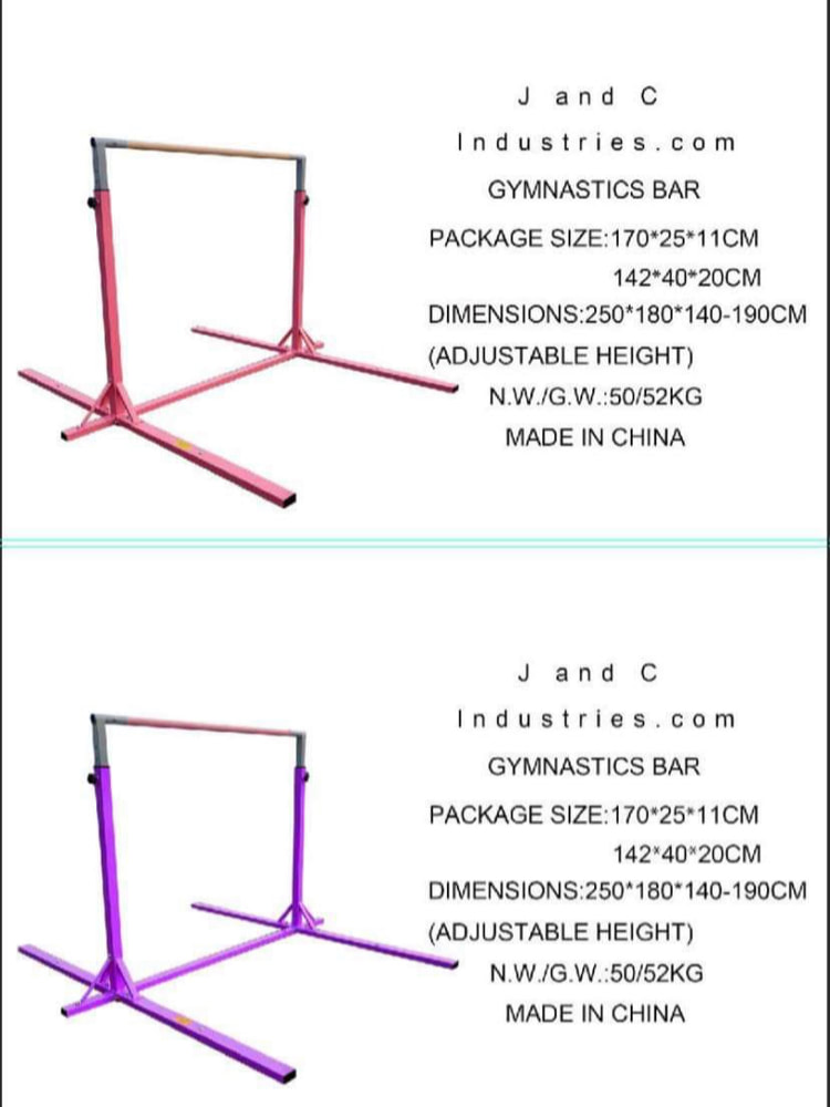 gymnastics high bar - J AND C INDUSTRIES